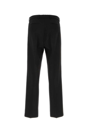 PRADA Elegant Black Wool Pants for Men