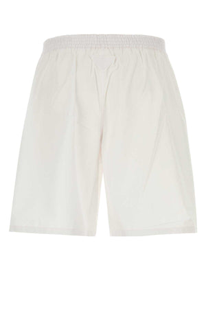 PRADA Light Pink Bermuda Shorts for Men - 24S Collection