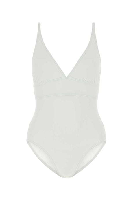 ERES Stylish White Stretch Nylon Swimsuit