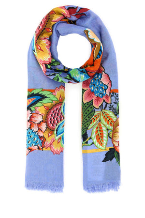 ETRO Printed Cotton Blend Foulard - 140 cm x 140 cm