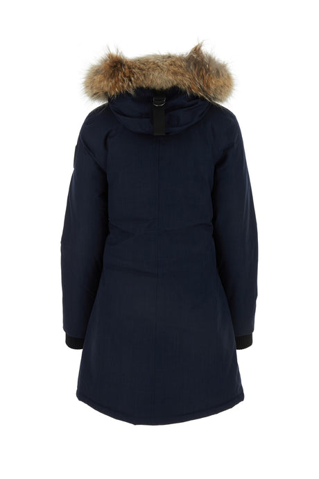 NOBIS Puffy Down Jacket with Coyote Fur Hood for Women