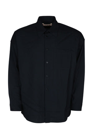 MARNI Long Sleeve Premium Wool Shirt