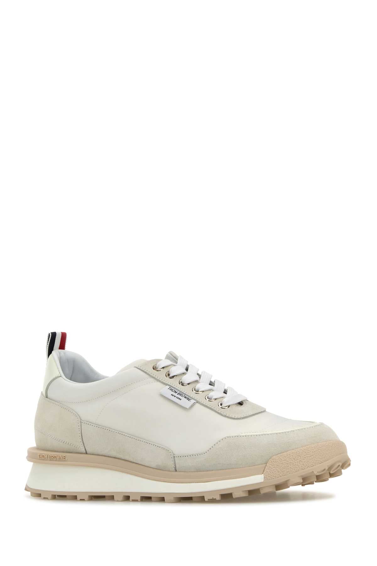 THOM BROWNE Lace-Up Canvas Sneakers for Men