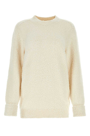 MAISON MARGIELA Ivory Cotton Blend Sweater for Women