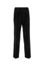 MAISON MARGIELA Sophisticated Black Wool Trousers for Women