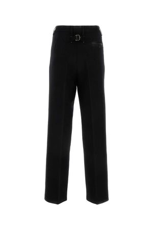 MAISON MARGIELA Sophisticated Black Wool Trousers for Women