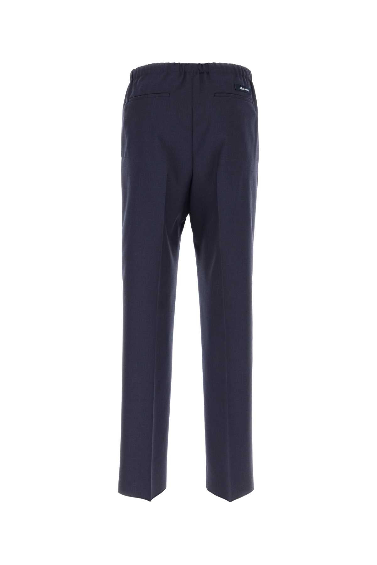 FENDI Stylish Wool Pants for Men - 24S Season