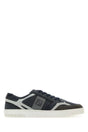 FENDI Multicolor Fabric and Leather Step Sneakers for Men