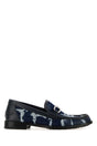 FENDI Embroidered Denim Loafers for Men