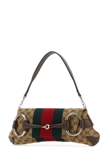 GUCCI Medium Horsebit Chain Shoulder Handbag - Essential Elegance