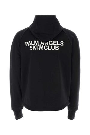 PALM ANGELS Stretch Nylon Paint Ski Club Sweatshirt