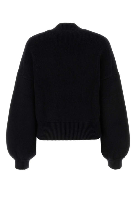 KHAITE Stretch Cashmere Rhea Cardigan - Effortless Elegance in Black