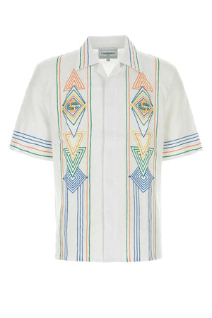 CASABLANCA Unisex Linen Shirt