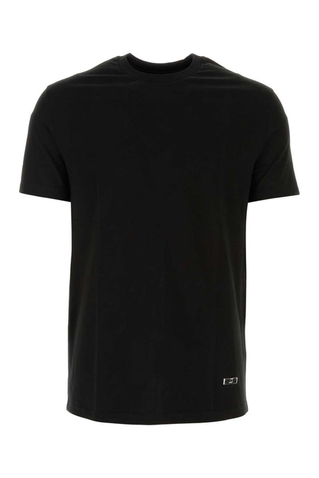 JIL SANDER Classic Black Cotton T-Shirt for Men