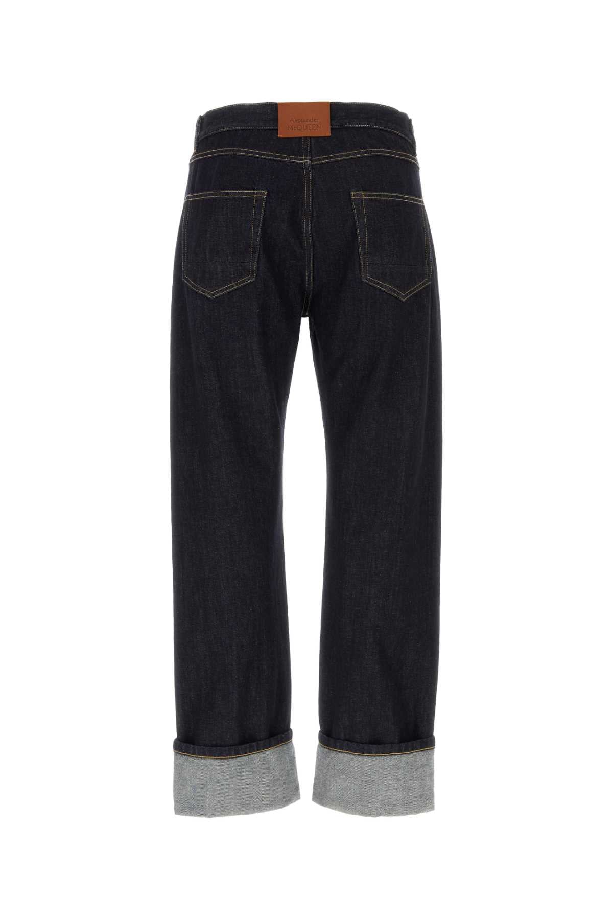 ALEXANDER MCQUEEN Stylish Denim Jeans for Men - 24S