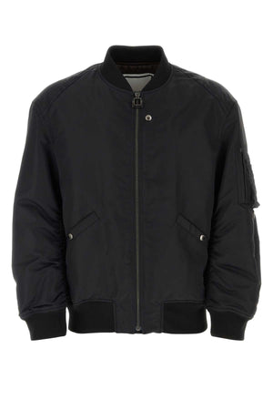 WOOYOUNGMI Classic Nylon Bomber Jacket for Men