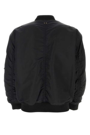 WOOYOUNGMI Classic Nylon Bomber Jacket for Men