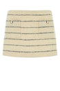 MIU MIU Chic Embroidered Mini Skirt