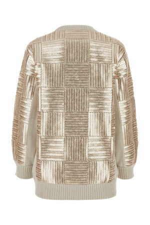 MAX MARA Embellished Wool Piovra Sweater for Women