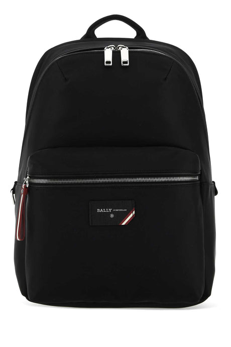 BALLY Men's Black Ferey Mini Nylon Backpack - 28cm x 36cm x 15cm