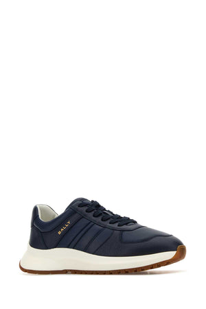 BALLY Men's Blue Leather Darsyl Sneaker