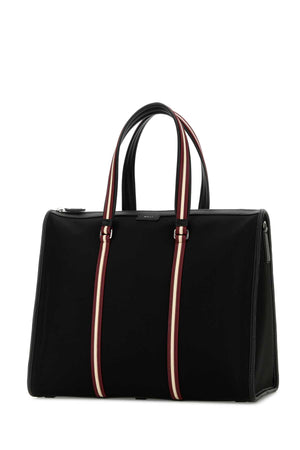 BALLY Canvas Code Shopping Handbag - 43cm x 34cm