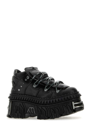 VETEMENTS Unisex Leather New Rock Sneakers