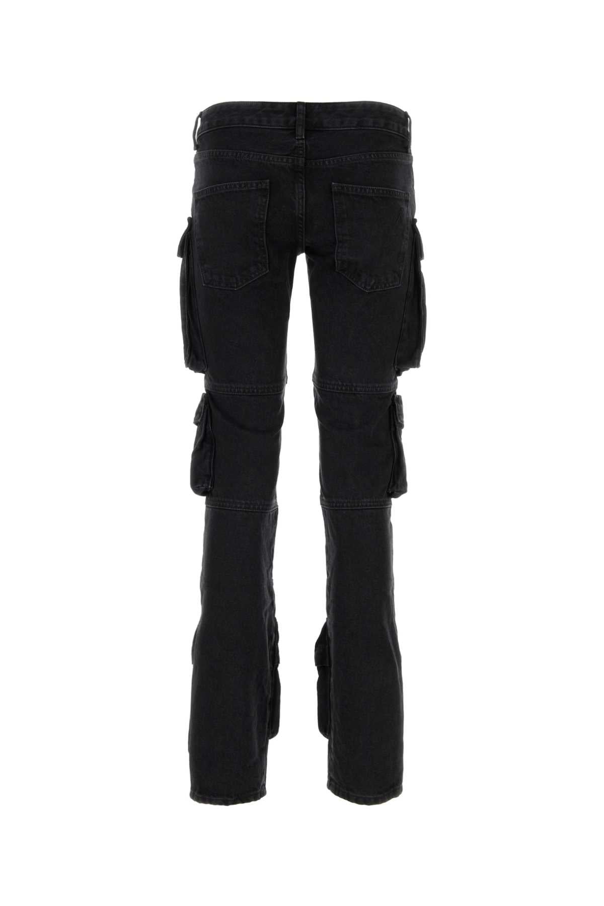 THE ATTICO Chic Black Denim Jeans for Women