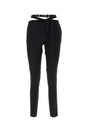 THE ATTICO Chic Black T-Shirt Pants for Women