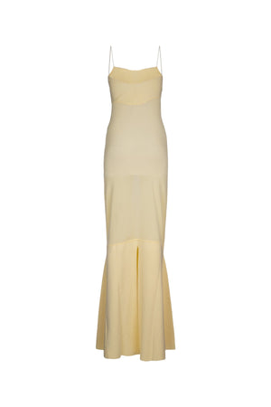 JACQUEMUS Elegant Tailored Suit for Women - Light Yellow