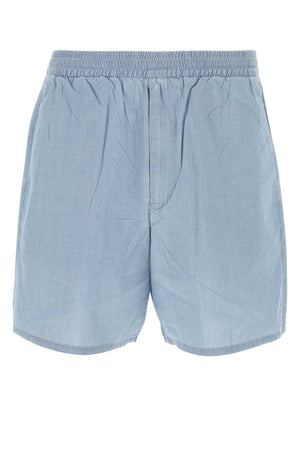 PRADA Light Blue Bermuda Shorts for Men