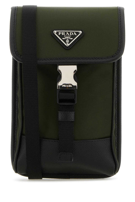 PRADA Mini Re-Nylon Phone Case with Adjustable Strap