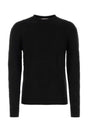 ALEXANDER MCQUEEN Classic Black Cotton Sweater for Men