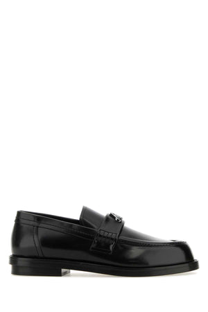 ALEXANDER MCQUEEN Classic Leather Loafers for Men