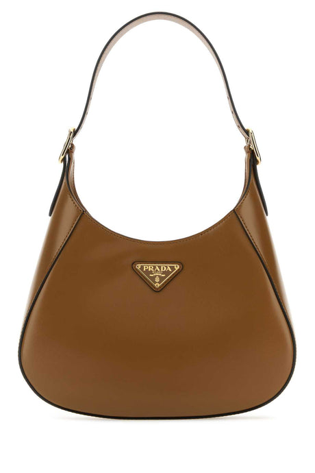 PRADA Mini Leather Cleo Shoulder Handbag