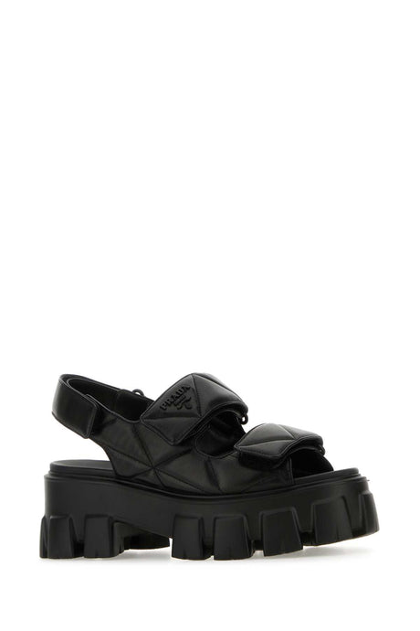 PRADA Elegant Leather Sandals for Women