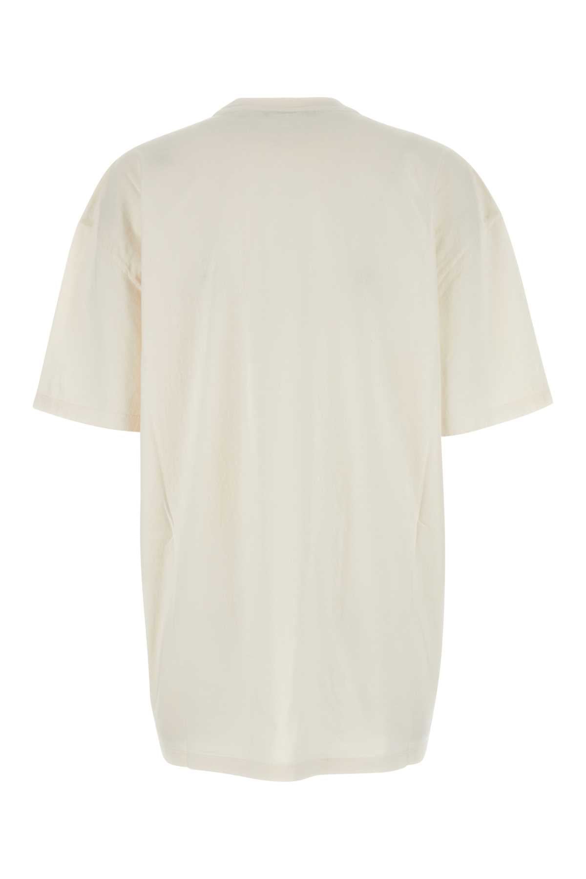 PRADA Ivory Cotton T-Shirt for Women