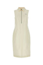 PRADA Ivory Mini Faille Dress