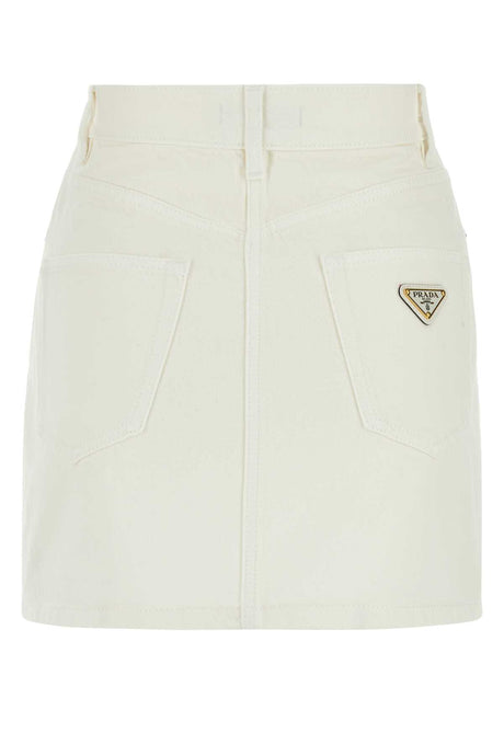 PRADA Chic Mini Denim Skirt for Women