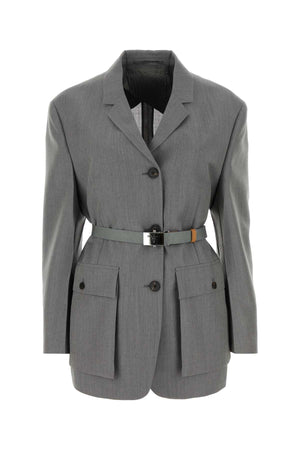 PRADA Chic Mohair Blend Blazer for Women