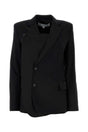 JW ANDERSON Black Stretch Wool Blazer for Women