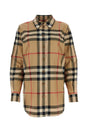 BURBERRY Embroidered Cotton Shirt for Women - Stylish Checked Design