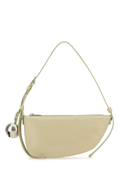 BURBERRY Mini Pastel Pink Leather Shoulder Handbag