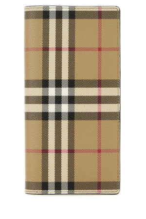 BURBERRY Stylish Printed Canvas Wallet - 18.5 x 10 x 2.5 cm