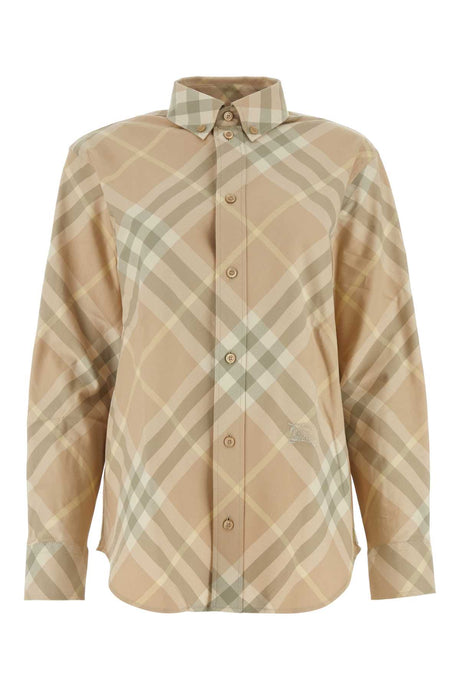 BURBERRY Embroidered Cotton Shirt for Women