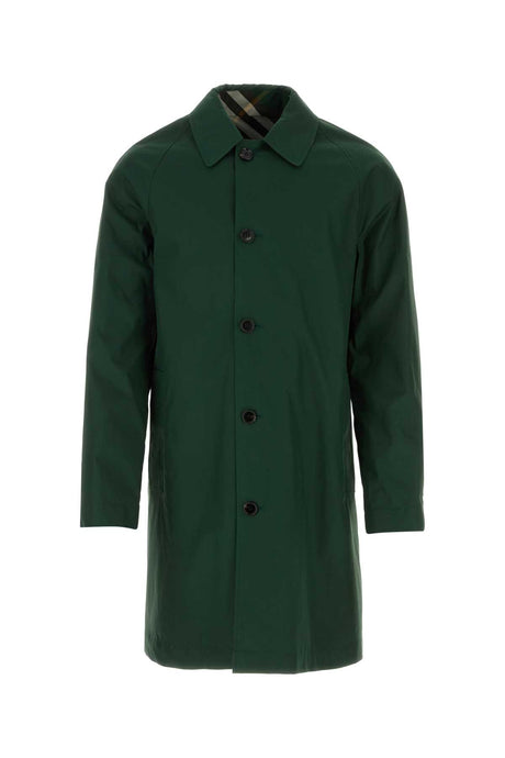 BURBERRY Reversible Gabardine Overcoat for Men