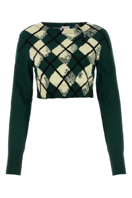 BURBERRY Cotton Knit Sweater for Women