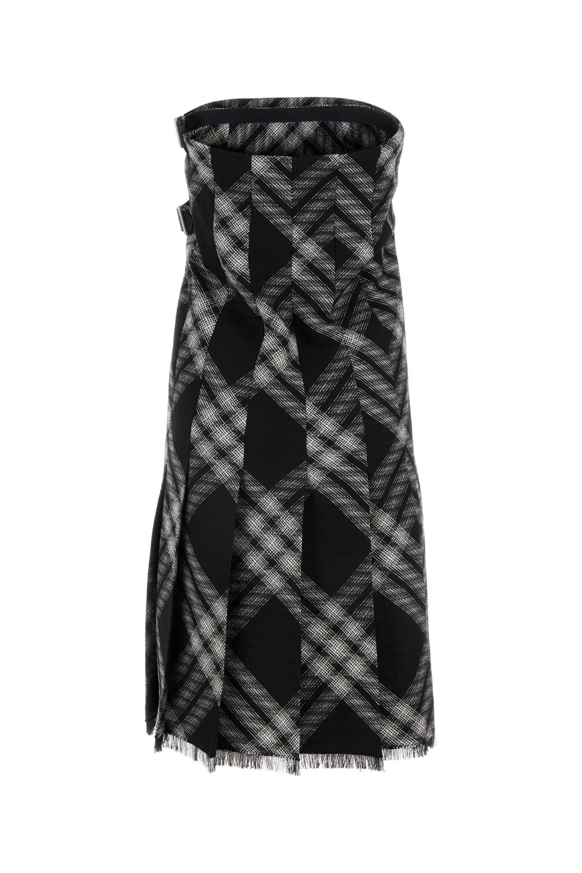 BURBERRY Embroidered Wool Dress for Women - A Timeless Classic