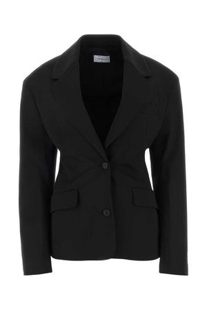 OFF WHITE Stretch Wool Blazer for Women