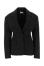 OFF WHITE Stretch Wool Blazer for Women